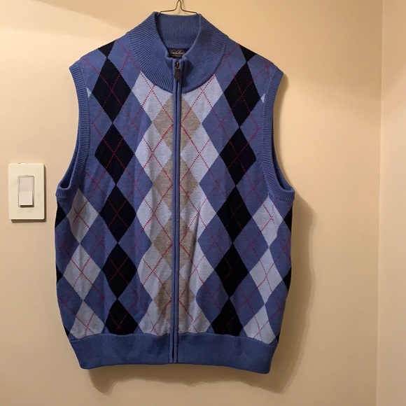 Brooks Brothers Sweaters Brooks Brothers Argyle Zip Up Sweater Vest